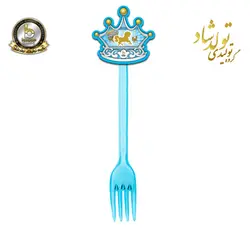 چنگال تولد تم کاروسل آبی
