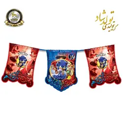 ریسه ی پرچم تم سونیک