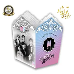 ظرف پاپ کرن تم BTS