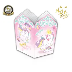 ظرف پاپ کرن تم اسب تک شاخ