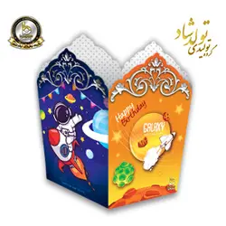ظرف پاپ کرن تم فضانورد