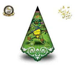 کلاه اکلیلی تم لاک پشتهای نینجا