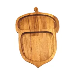 اردوخوری چوبی توت طرح بلوط