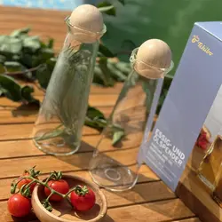 ظرف روغن و سرکه چیبو 2 عددی