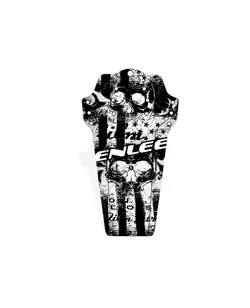 گلگیر دوچرخه طرح دار انلی ENLEE MUD GUARD