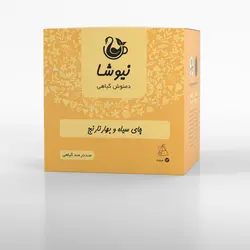 دمنوش چای سیاه و بهارنارنج نیوشا | 12 عددی