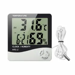دماسنج و رطوبت سنج چینی مدل HTC-2