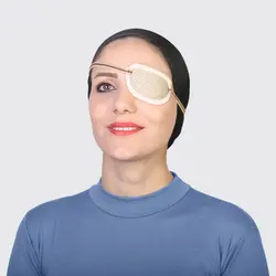 چشم بند یکطرفه بزرگسال ضد حساسیت فری سایز طب و صنعت