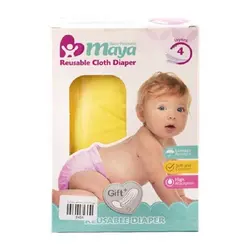 پوشک قابل شستشو 4 لایه مایا