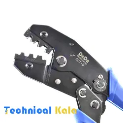 ابزار پرس وایرشو تکی و دوبل از سایز ۰.۵ تا ۶ DeDe (مدل SCT-D)