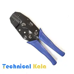 ابزار پرس وایرشو تکی و دوبل از سایز ۰/۵ تا ۶  DeDe (مدل SCT-A)