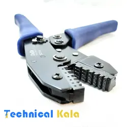 ابزار پرس وایرشو تکی و دوبل از سایز ۰/۵ تا ۶  DeDe (مدل SCT-A)