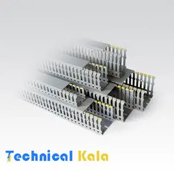 داکت صنعتی شیاردار سایز 80*25 رعد (مدل RWD25*80)