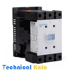 کنتاکتور  225 آمپر 132کیلووات هیوندای (مدل HGC 225) بوبین 220VAC