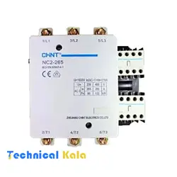 کنتاکتور 225 آمپر بابوبین220V چینت (مدل NC2-225)