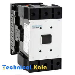 کنتاکتور 630 آمپر 330 کیلووات هیوندای (مدل HGC 630) بوبین 220VAC