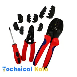 کیت پرس انواع اتصالات به سیم DeDe مدل (TCK)