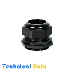 گلند پلاستیکی با سایز رزوه M63*1.5 و جنس بدنه پلی آمید۶ DeDe (مدل PM63)