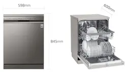 ماشین ظرفشویی ال جی مدل LG DISHWASHER 512 .DFB512FP