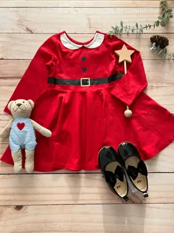 پیراهن کریسمسی اچ اندام اورجینال