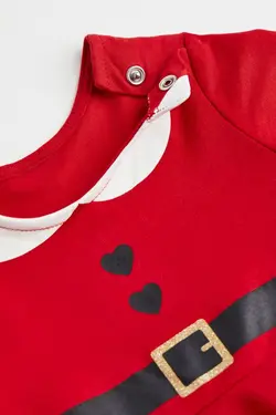 پیراهن کریسمسی اچ اندام اورجینال