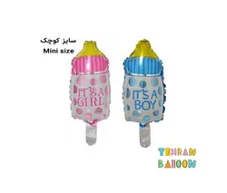 بادکنک شیشه شیر کوچک نوزاد