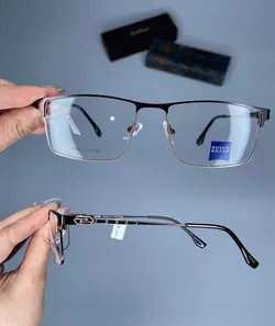 عینک فریم فلزی مستطیلی   0992