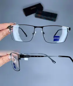 عینک فریم فلزی مستطیلی   0992