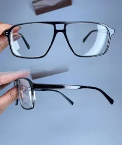 عینک فریم کائوچویی دوپل مستطیلی  010244