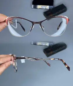 عینک فریم فلزی گربه ای  010291