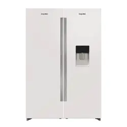 یخچال و فریزر دوقلو 17 فوت دیپوینت مدل MAX-D سفید
