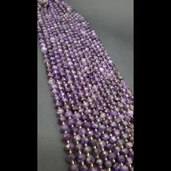 ریسه سنگ 6 در 8 تراش آمیتیست | تهران استون گالری