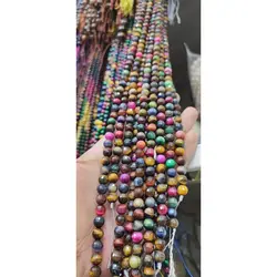 ریسه سنگ چشم ببر سایز 8 تراش | تهران استون گالری