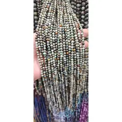 ریسه سنگ فیروزه آفریقایی سایز 4 تراش | تهران استون گالری