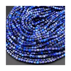 ریسه سنگ مکعبی لاجورد تراش سایز 4 | تهران استون گالری