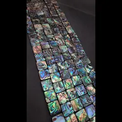 ریسه صدف آبالون 15-15 میل | تهران استون گالری