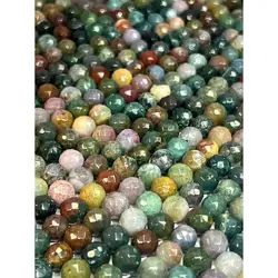 ریسه سنگ عقیق خزه ای سایز 8 تراش | تهران استون گالری