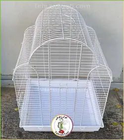 قفس سفید طوطی