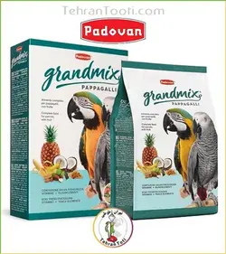 غذای طوطی سانان بزرگ پادوان مدل گرند میکس
