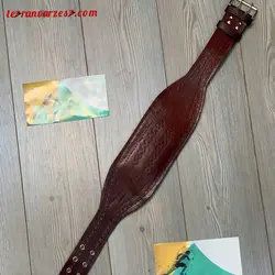 کمربند بدنسازی 15 سانتی (چرم)