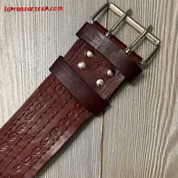 کمربند بدنسازی 15 سانتی (چرم)