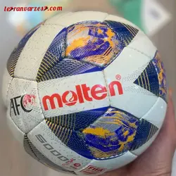 توپ فوتسال مولتن جام ملت های آسیا سایز4 دوختی تنبل مخصوص فوتسال