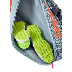 ساک تنیس هد سری Elite مدل 12 راکته رنگ نارنجی