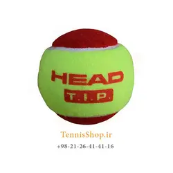پک سه تایی توپ تنیس هد سری TIP رنگ قرمز