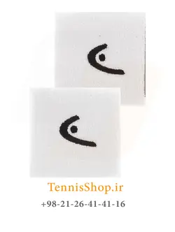 مچ بند تنیس هد سری 2.5 اینچ مدل 2 عددی رنگ سفید