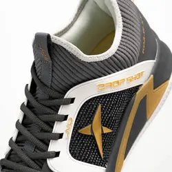 کفش تنیس دراپ شات سری ZAPATILLA KOA-B XT رنگ طوسی-سفید CLAY