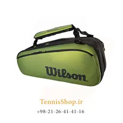 ساک تنیس ویلسون سری Super Tour مدل 9 راکته BLADE رنگ سبز