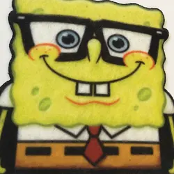 استیکر پارچه و لباس مدل باب اسفنجی کد 1