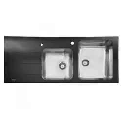 سینک ظرفشویی توکار مدل کریستال استیل البرز - تتلار