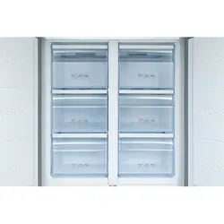 یخچال و فریزر ساید بای ساید 28 فوت ایکس ویژن مدل TF541 سفید